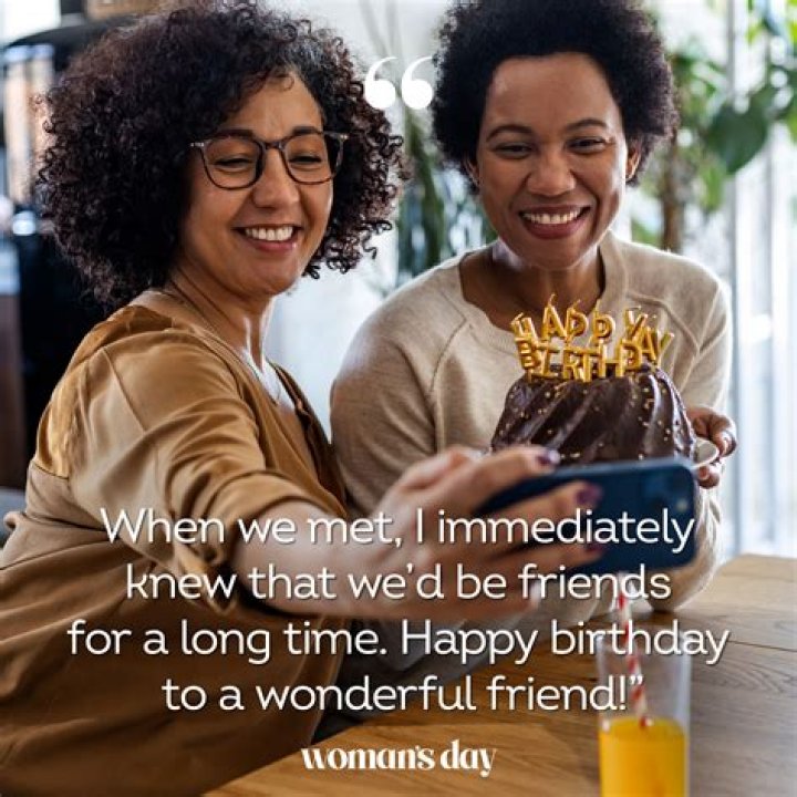 Celebrating The Thought Of Your Best Friend's Birthday