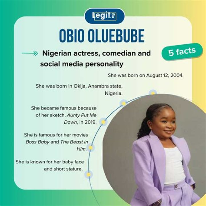 Discovering The Enigma: Oluebube Obio Age