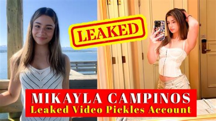 The Explicit Sensation Of Mikayla Campinos Leak Unveiled